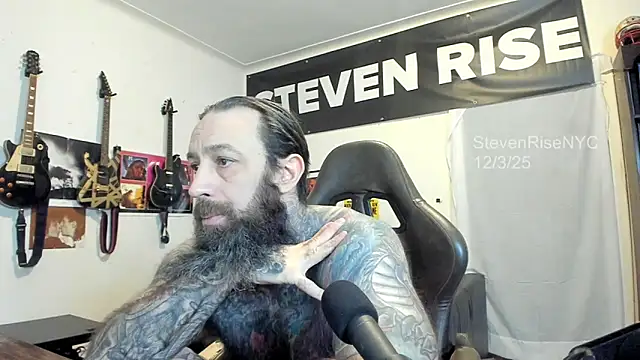 StevenRiseNYC online show from December 3, 1:17 pm